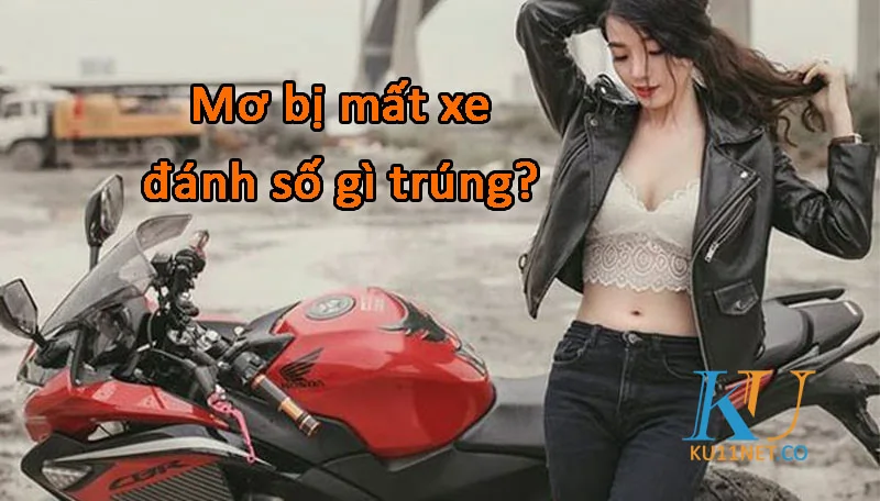 nằm mơ mất xe đánh số gì?